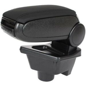 Renault Megane IV bőr és szövet könyöklő - Fekete - Autós könyöklő