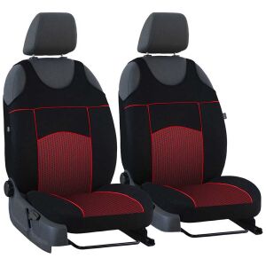 Tuning Extra Univerzális Autó Üléshuzat - Piros és Fekete - Nonbrand Autó üléshuzat