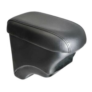 Renault Megane II fekete bőr autó könyöklő - Autós könyöklő