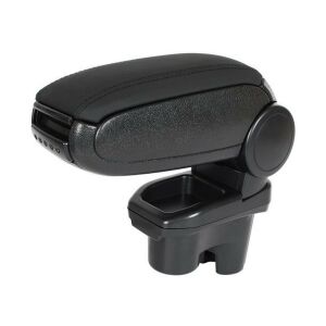 Citroen C-Elysse könyöklő, fekete bőr és szövet autó könyöklő Citroen C-Elysse 2012- típushoz - Autós könyöklő