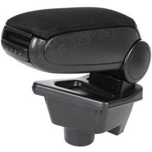 Renault Megane IV fekete szövet kartámasz tároló rekesszel - Autós könyöklő