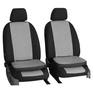 Ülésmagasító párna szett szürke színben felnőttek számára, kényelmes autós kiegészítő - Háttámla- és ülőfelületvédő