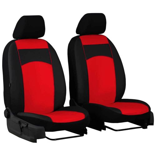 Univerzális piros-fekete üléshuzat 2 üléses