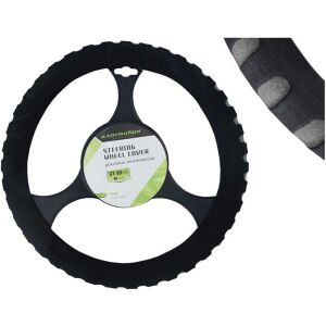 Carmotion Kormányvédő - Szivacs - Fekete-Szürke - M 136618026 - Autós kormányhuzat