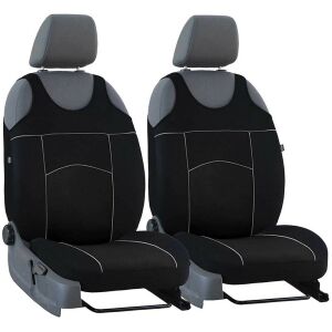 Univerzális fekete autós üléshuzat - 2 részes szett - Nonbrand Autó üléshuzat