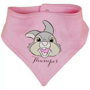 Rózsaszín baba nyálkendő Thumper nyuszival a Bambiból, ABR Patentos - Nyálkendő