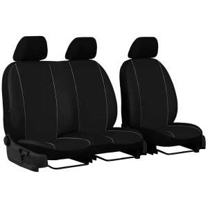 Univerzális Fekete üléshuzat bőr Standard 3 üléses kisbusz 67461660 