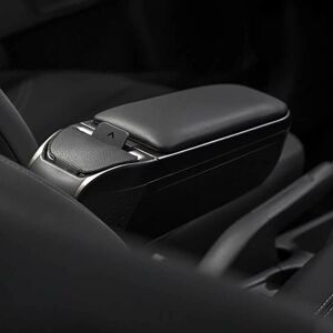 Fiat 500 Armster 2 fekete bőr autós könyöklő 2008-2015 modellekhez - Autós könyöklő