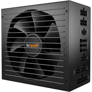 be quiet! Straight Power 12 750W 80+ Platinum захранване, черно, ъглов изглед - Be Quiet