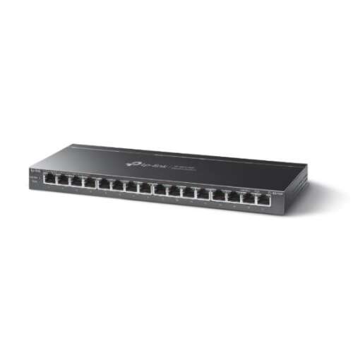 TP-Link 16-portski Gigabit PoE+ Switch TL-SG116P, 1000Mbps mrežni prekidač s 16 portova, podrška za PoE+