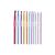 Set of colorful aluminum crochet hooks