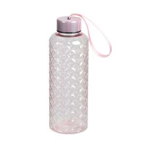 Ružová fľaša na vodu s diamantovým vzorom, 500 ml, Excellent Houseware - Preprava jedla a nápojov
