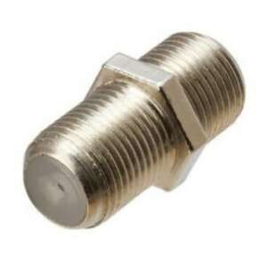 Hama SAT F connector adapter, male to male - Coax connector