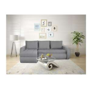 Siena Szürke Megfordítható Sarokkanapé 243x141x81 cm tárolóval - Nappali bútor