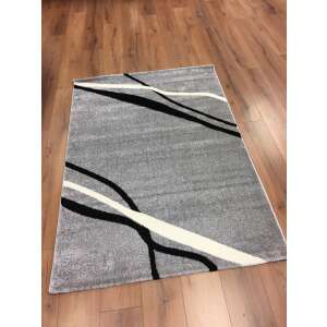 Barcelona E741 szürke-fekete szőnyeg 80x150 cm - Lakberendezés