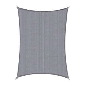 Springos szögletes Napvitorla táskával 2x4m 160g/m2 #szürke