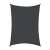 Springos graphite rectangular shade sail isolated