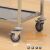 Homcom konyhai kocsi kerekekkel, rozsdamentes acél, 90.5x50.5x88.2cm, ezüst 171012869