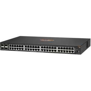 Aruba 6100 48G 4SFP+ Managed L3 Gigabit Ethernet 1U switch, predný pohľad - Prepínače