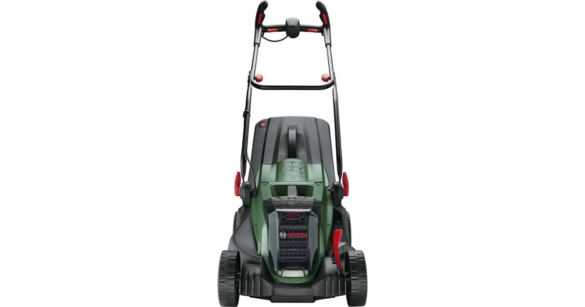 Bosch (06008B9E00) UniversalRotak 2x18V-37-550 Akkus Fűnyíró, Zöld