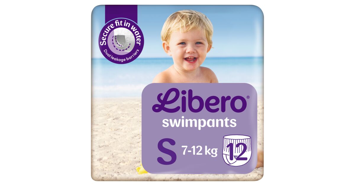 Libero Swimpants Swim diapers 7-12kg S Mini 12pcs