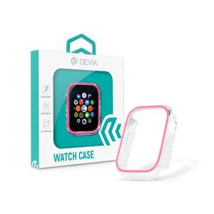 Devia Luminous Series Shockproof Case for Apple Watch 44mm, peach - Smart device
