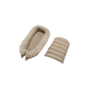 Cotton Baby Nest with Cream Lace