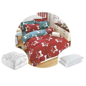 Package: 1 x A50.386 Printed Microfiber Bedding Set + 1 x 200x220 Duvet + 2 x 50x70 Pillows