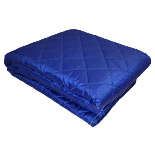 3-layer waterproof picnic blanket, PolarTech Somnart, 150 × 200, blue + dark grey 61001225