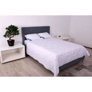 Paplan 200 × 220 cm white quilted microfiber teardrop pattern summer duvet - Duvet