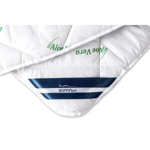 Aloe Vera Duvet 180 × 200, Somnart, quilted, medium thickness filling 300 gr/m², spring-autumn