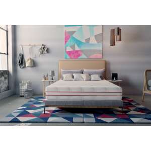 Saltea cu memorie Somnart Memory HypoallergenicMed Antibacteria 180x200, înălțime 18 cm, antibacterii, husă 3D detașabilă, fermitate medie 61006840 - Habmatrac