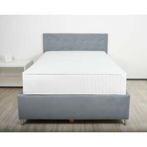 Matrac memóriával és rugóval Silver Evolution Pocket Spring, Horeca, 90x200, magasság 30 cm, huzat ezüstionokkal, nagy szilárdság