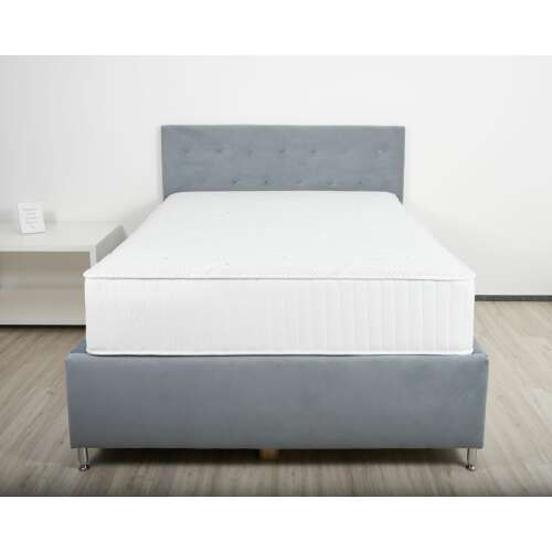 Saltea cu memorie si arcuri Silver Evolution Pocket Spring, Horeca, 160x200, inaltime 30 cm, husa tricot Silver, fermitate medie 67244009