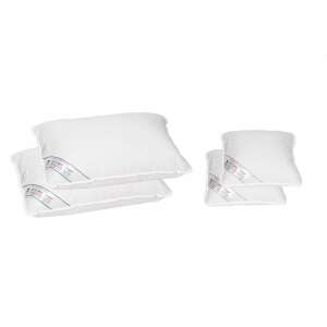 Somnart Hypoallergenic Pillow Set, 2 x 50 x 70 cm and 2 x 40 x 40 cm, Medium-Firm, Microfiber, Washable at 95°C - Pillow