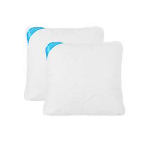 Somnomed Antibacterial and Antifungal Pillow Set, 2 Pack, 70x70 cm, White - Interior design