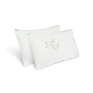 Somnart Bamboo Memory Foam Pillow Set, 2 pack, 50x70 cm, removable bamboo cover - Pillow
