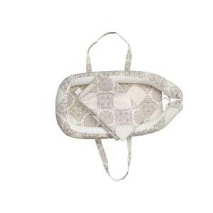 Somnart Elegant Harmony baby nest with mattress and blanket, beige with grey pattern - Babies & Toddler