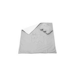 Empty 100 × 110 cm embroidered set + Hippopotamus foot 61010120 - Babies & Toddler