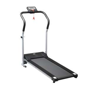 HOMCOM Treadmill Electric Pliabil cu Ecran LCD pentru Antrenament Acasă