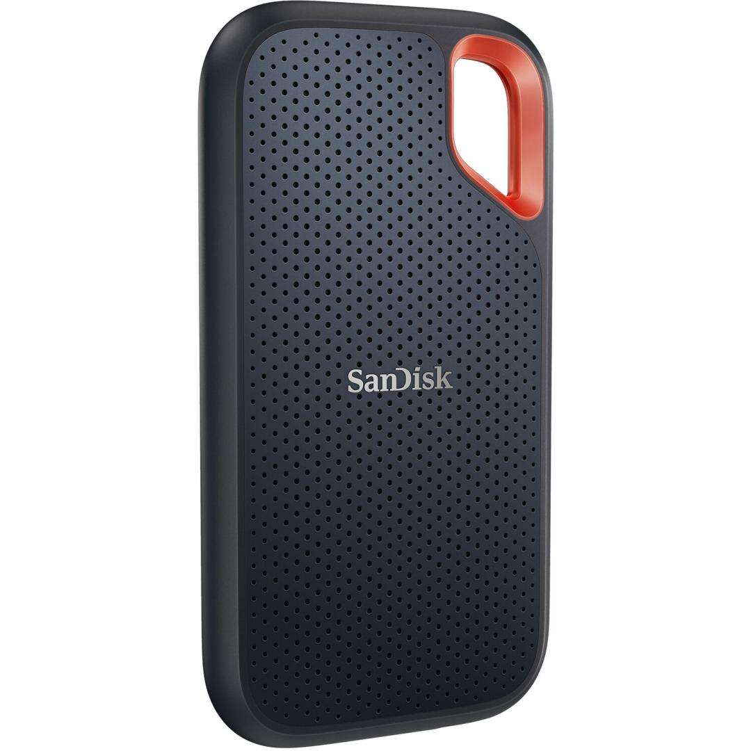 Sandisk extreme hordozható® v2 külső ssd, 2tb, nvme, fekete, usb 3.2