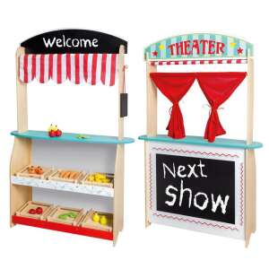 Jouéco®: 2 u 1 kazalište lutaka i mala trgovina s voćem 61023881 - Igračka