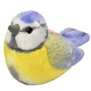Плюшена синя синигерка с звук Wild Republic, 14 cm - Nonbrand Плюш