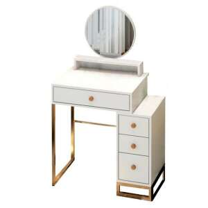 White dressing table with mirror and drawers, BC FUR-2501 - Dressing Table