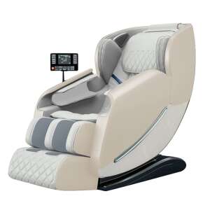 Asaka MC-002SL Luxus masszázsfotel, bézs, teljes testmasszázs, 20 program, beépített hangszórók - Masszázsfotel