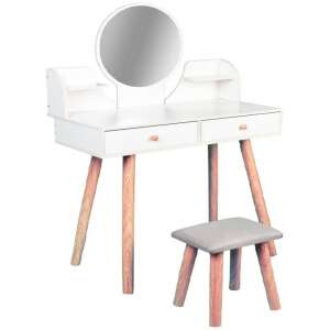 Frisiertisch mit Stuhl 80x40x72cm BC HT-Bella