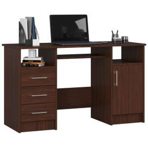 Íróasztal - Akord Furniture - 124 cm - wenge 61065054 Íróasztalok