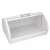 Кутия за хляб Klausberg, бяла, от неръждаема стомана, страничен изглед