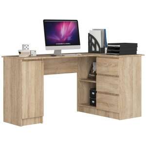 Sarok íróasztal - Akord Furniture - 155 cm - sonoma tölgy 61071329 Íróasztalok