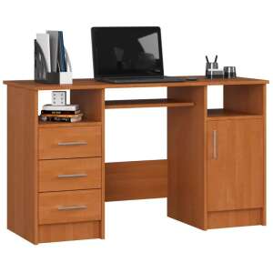 Íróasztal - Akord Furniture - 124 cm - égerfa 61260988 Íróasztalok
